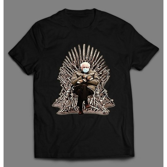 Next Level Apparel Other - THRONE OF BERNIE MITTENS INAUGURATION 2021 SHIRT *